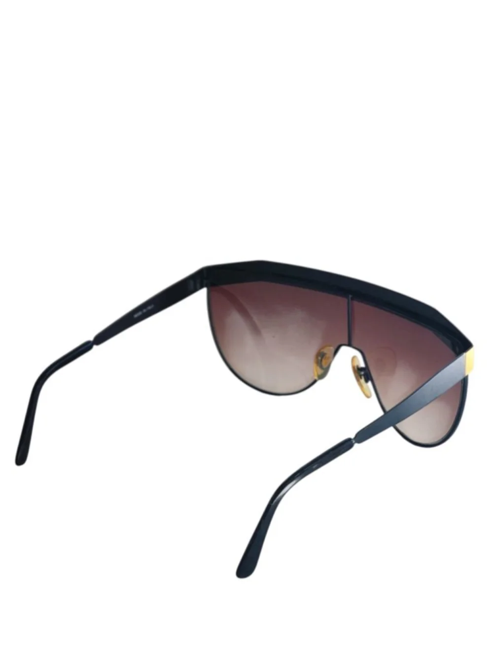 MAGA‎ DESIGN 3020 Handmade Gold Coated Full Shield 1980s Vintage Sunglasses #21